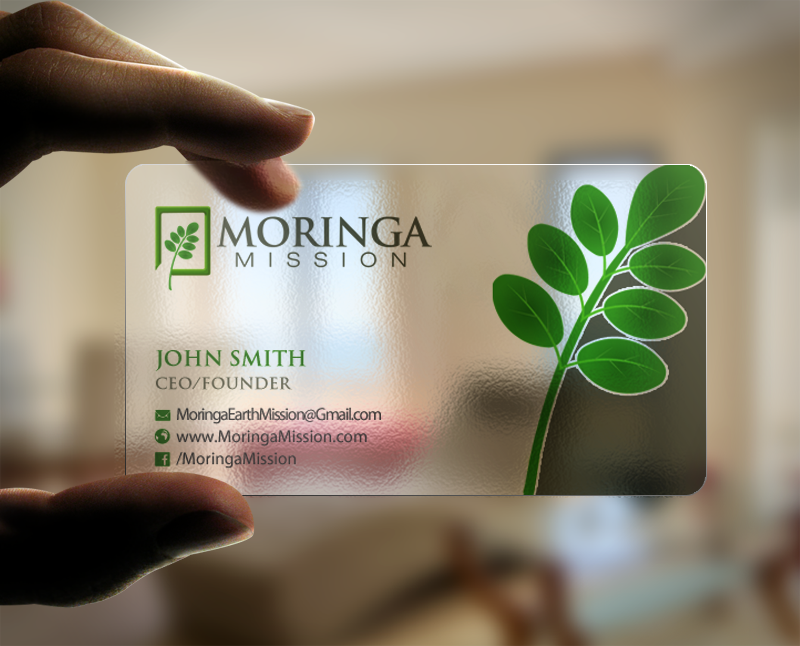 Business Card Design by chandrayaan.creative for Moringa Mission | Design #10200214