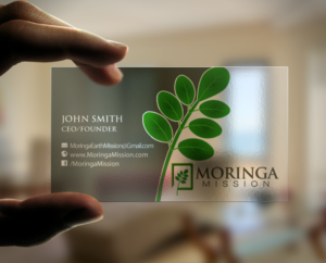 Design de Carte de Visite par chandrayaan.creative pour Moringa Mission | Design : #10200215