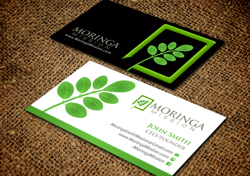 Visitenkarten-Design von chandrayaan.creative für Moringa Mission | Design #10202472