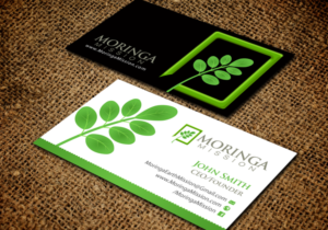 Design de Carte de Visite par chandrayaan.creative pour Moringa Mission | Design : #10202472
