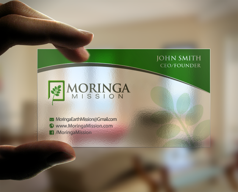 Business Card Design by chandrayaan.creative for Moringa Mission | Design #10202478