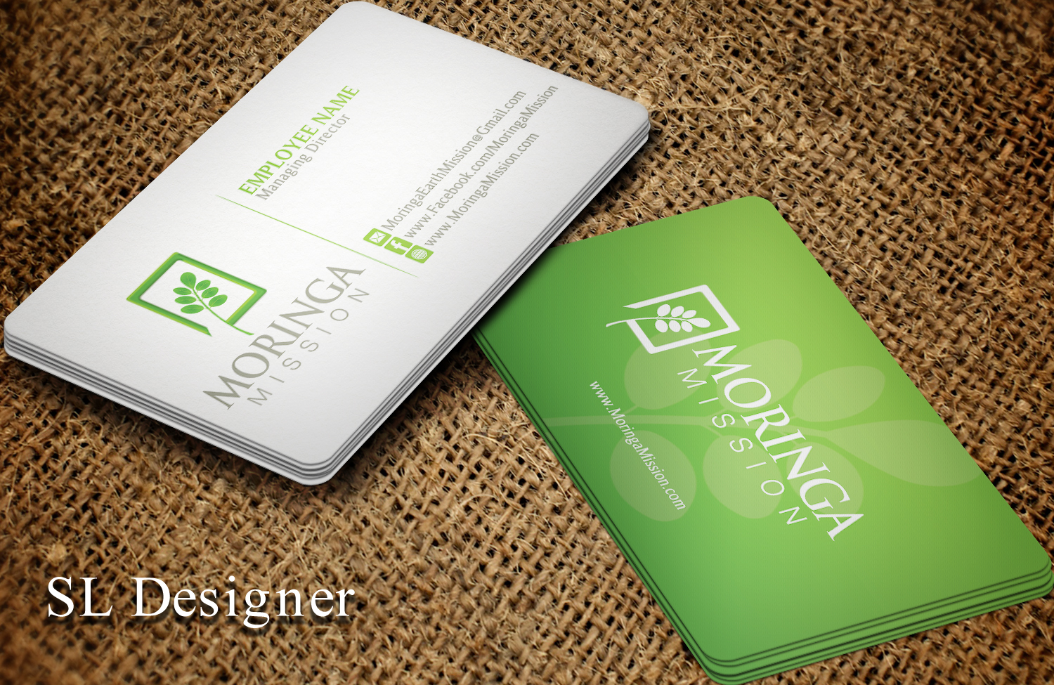 Business Card Design by SL Designer for Moringa Mission | Design #10177077