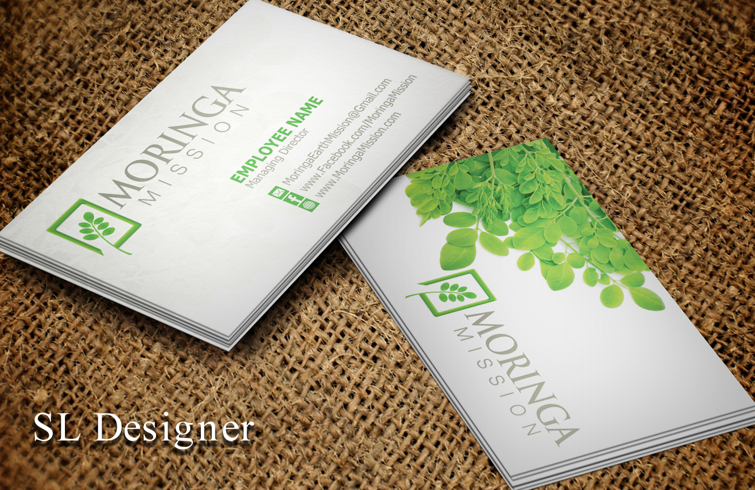 Business Card Design by SL Designer for Moringa Mission | Design #10177080