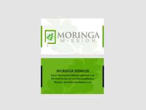 Business Card Design by sparvez303 for Moringa Mission | Design #10184077