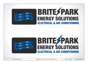 Logo Design by nvisiondesign.co.uk for Britespark Energy Solutions | Design: #10140371