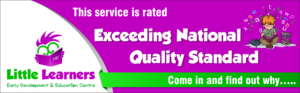 High quality childcare centre needs a roadside banner | Graphic Design by Akshar Shailesh