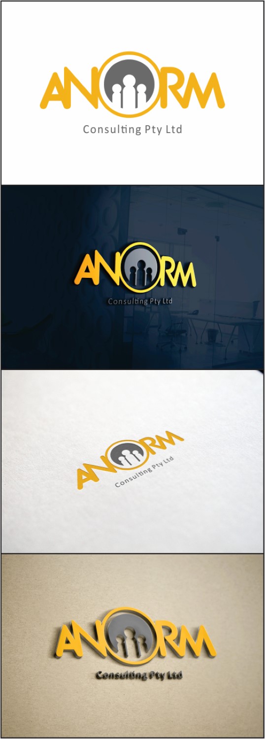 Logo Design by DG for ANORM Consulting Pty Ltd | Design #10231056