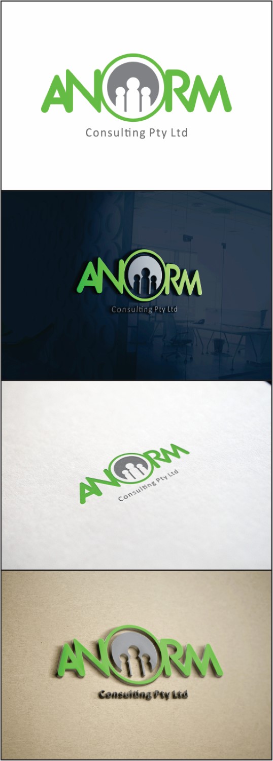 Logo Design by DG for ANORM Consulting Pty Ltd | Design #10231058