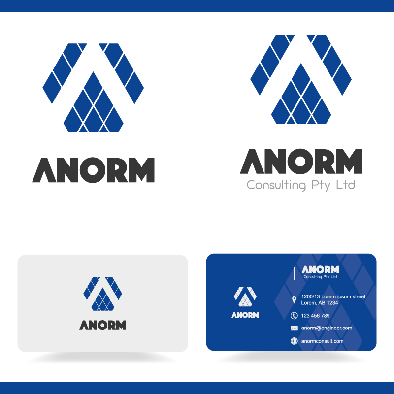 Logo Design by SiMina for ANORM Consulting Pty Ltd | Design #10172299