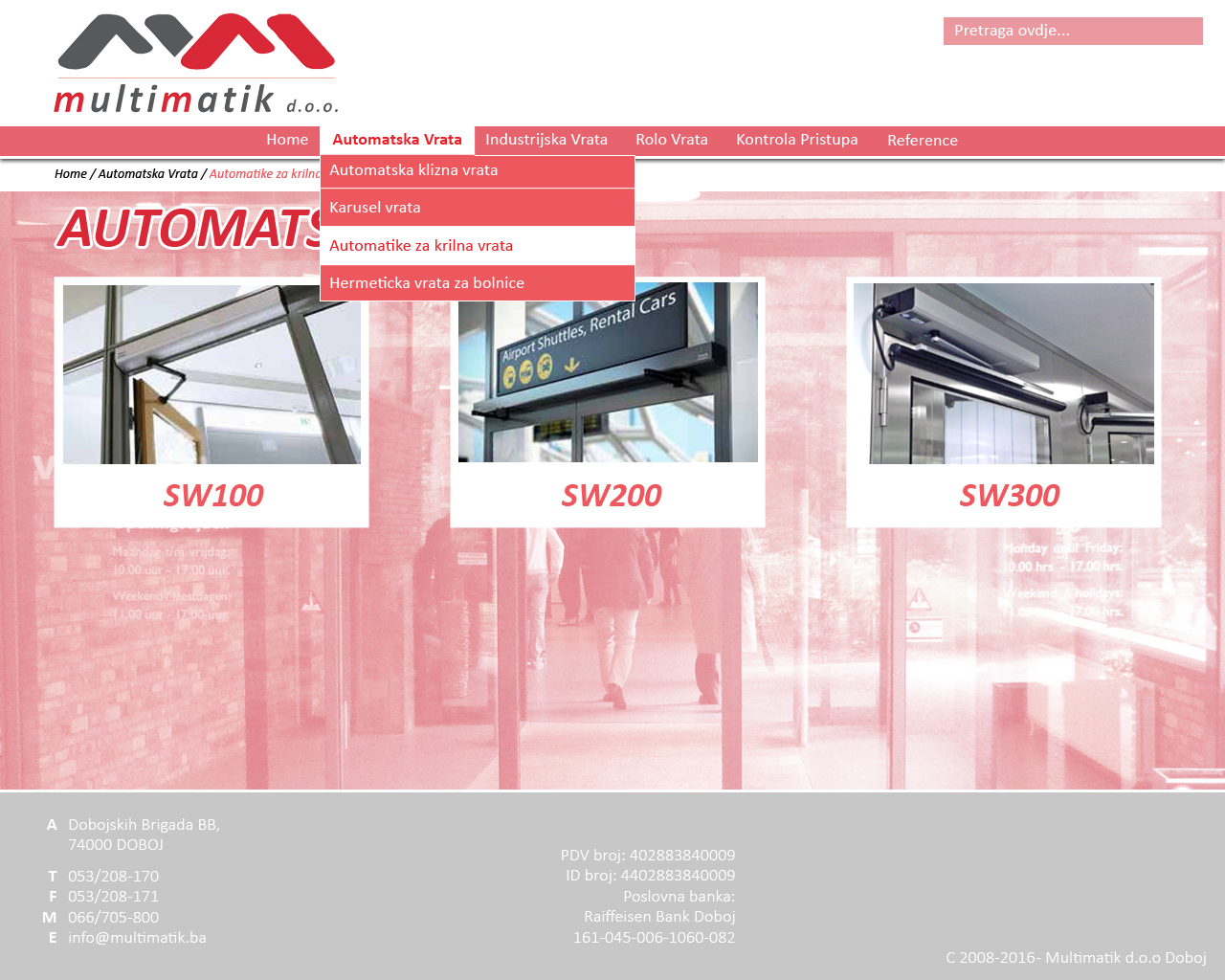 Web Design by chadm87 for Multimatik d.o.o. | Design #10195003