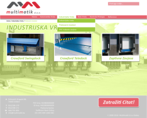 Web Design by chadm87 for Multimatik d.o.o. | Design: #10195005