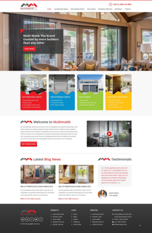 Web Design by pb for Multimatik d.o.o. | Design: #10160220
