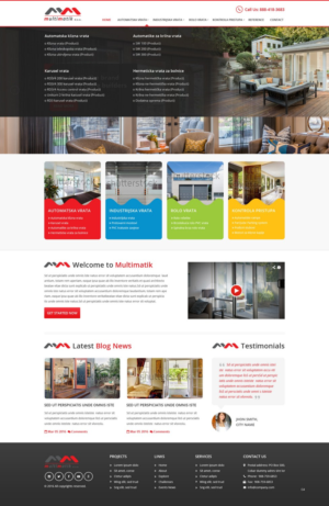 Web Design by pb for Multimatik d.o.o. | Design: #10160223