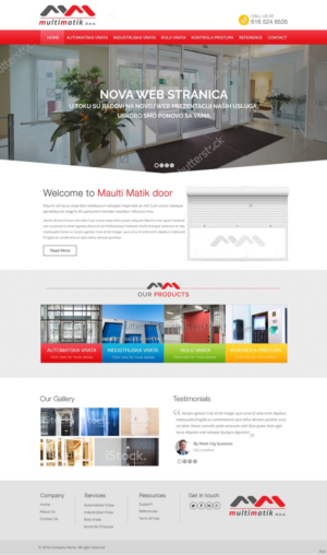 Web Design by pb for Multimatik d.o.o. | Design: #10171421
