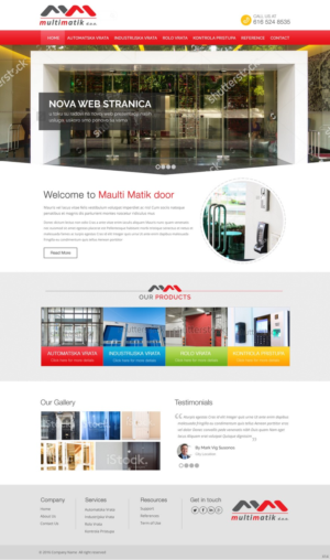 Web Design by pb for Multimatik d.o.o. | Design: #10171422
