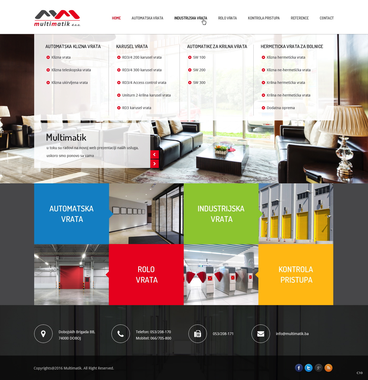 Web Design by pb for Multimatik d.o.o. | Design #10184604