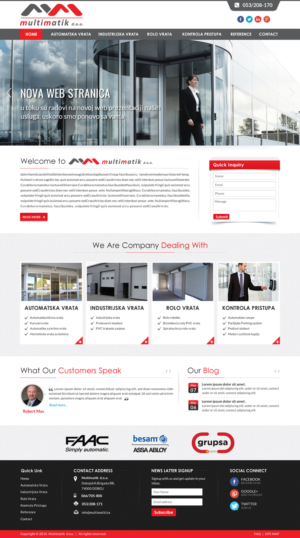 Web Design by Sbss for Multimatik d.o.o. | Design: #10195838