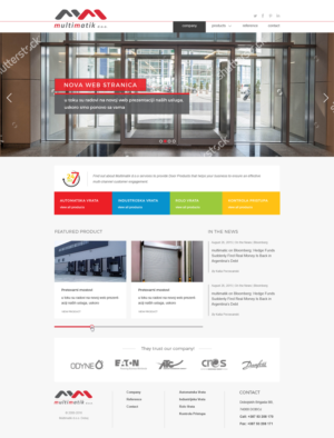 Web Design by Vikram M for Multimatik d.o.o. | Design: #10194753