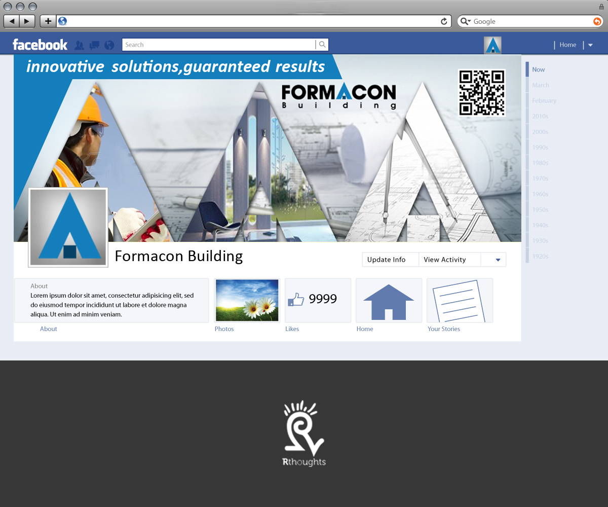 Facebook-Design von Rflames für dieses Projekt | Design #2293769