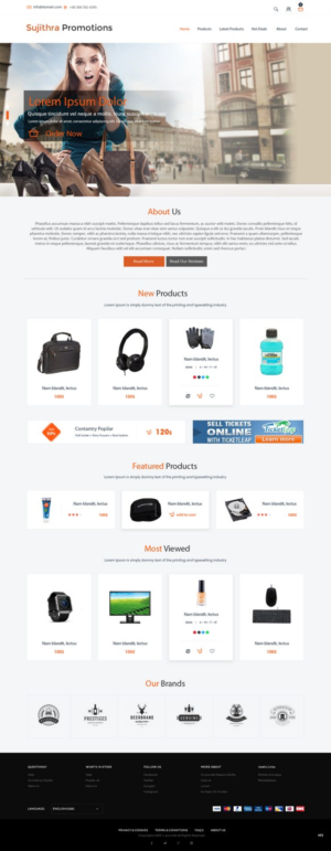Web Design by pb for this project | Design: #10160330
