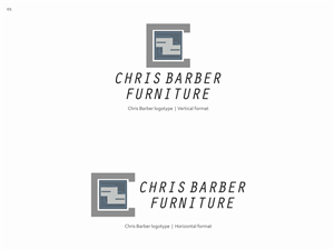 Logo Design by Thebookofjob for Chris Barber Furniture  | Design: #2229727