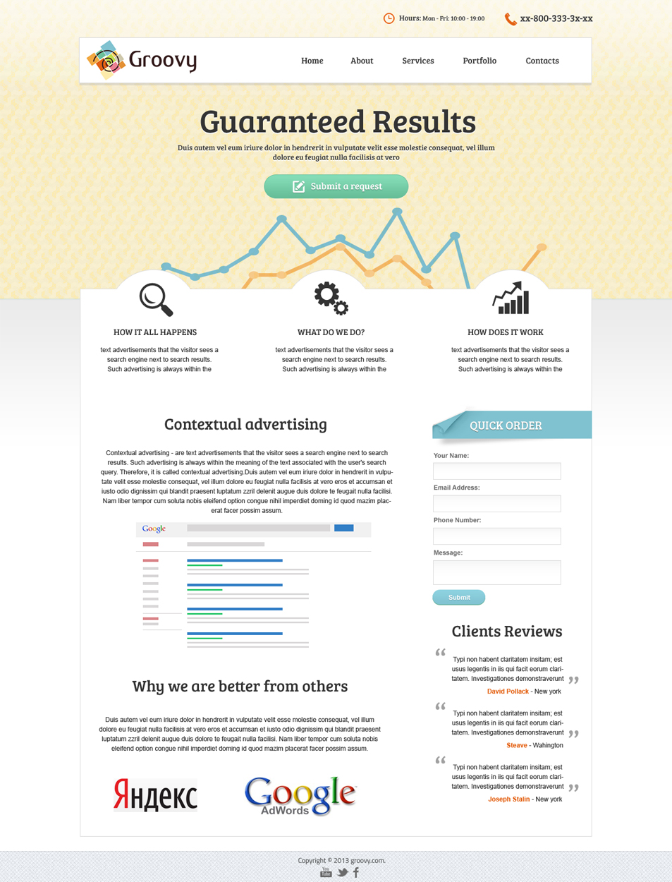 Web Design by designcruze for Groovy | Design #2314959