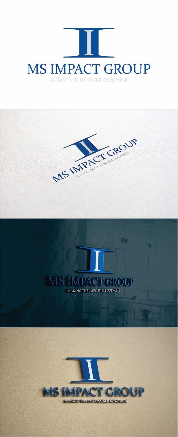 Diseño de Logo por DG para MS Impact Group | Diseño #10231065