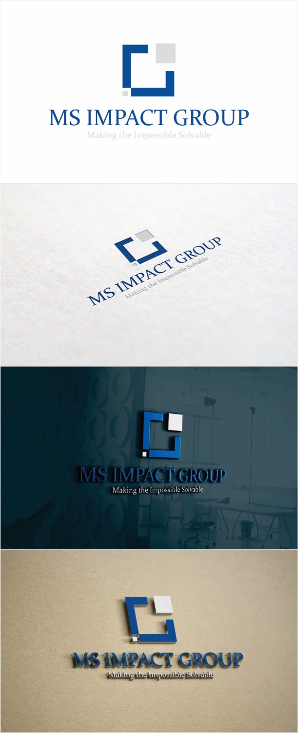 Diseño de Logo por DG para MS Impact Group | Diseño #10231069