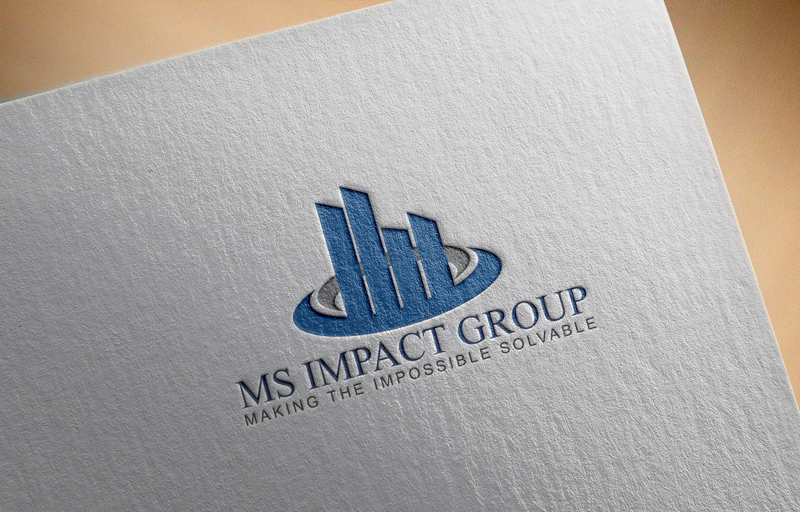 Logo Design by Mehedi Hasan ™ for MS Impact Group | Design #10152652