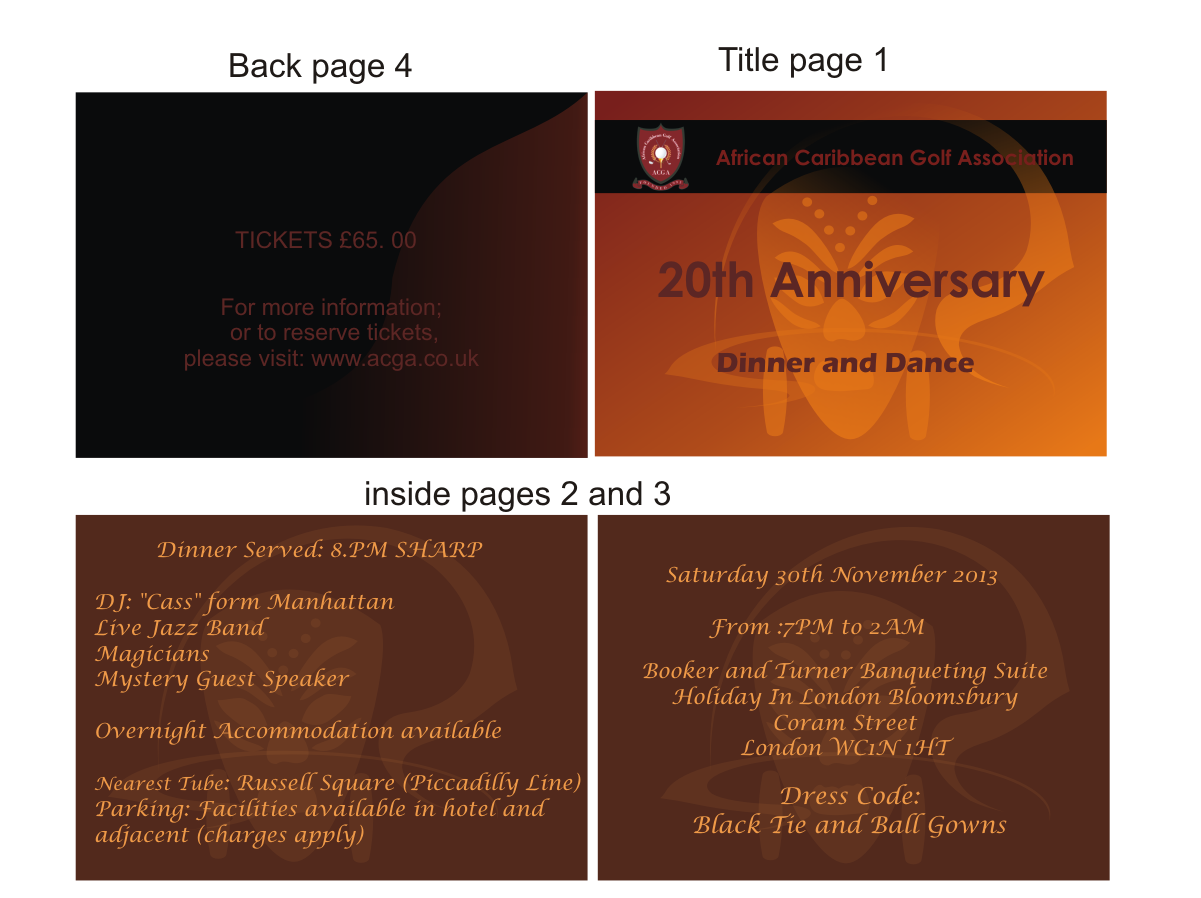 Invitation Design by axa for this project | Design #2154839