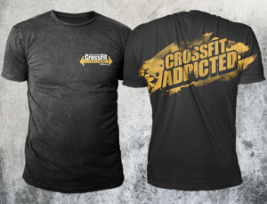 CrossFit Bicocca t-shirt - unconventional tough style, energy and fatigue to train