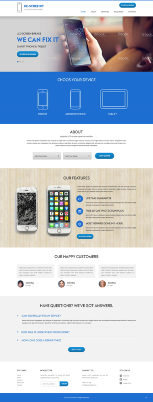 Web Design by pb for this project | Design: #10191250