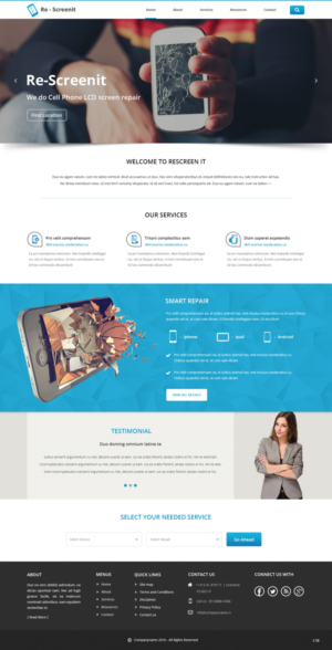 Web Design by pb for this project | Design: #10191260