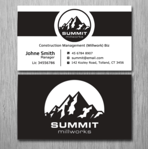 Business Card Design by Lanka Ama for Summit millworks  | Design: #10160629