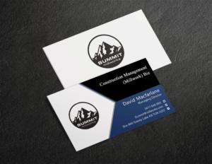 Diseño de Tarjeta de Presentación por Lanka Ama para Summit millworks  | Diseño: #10160648