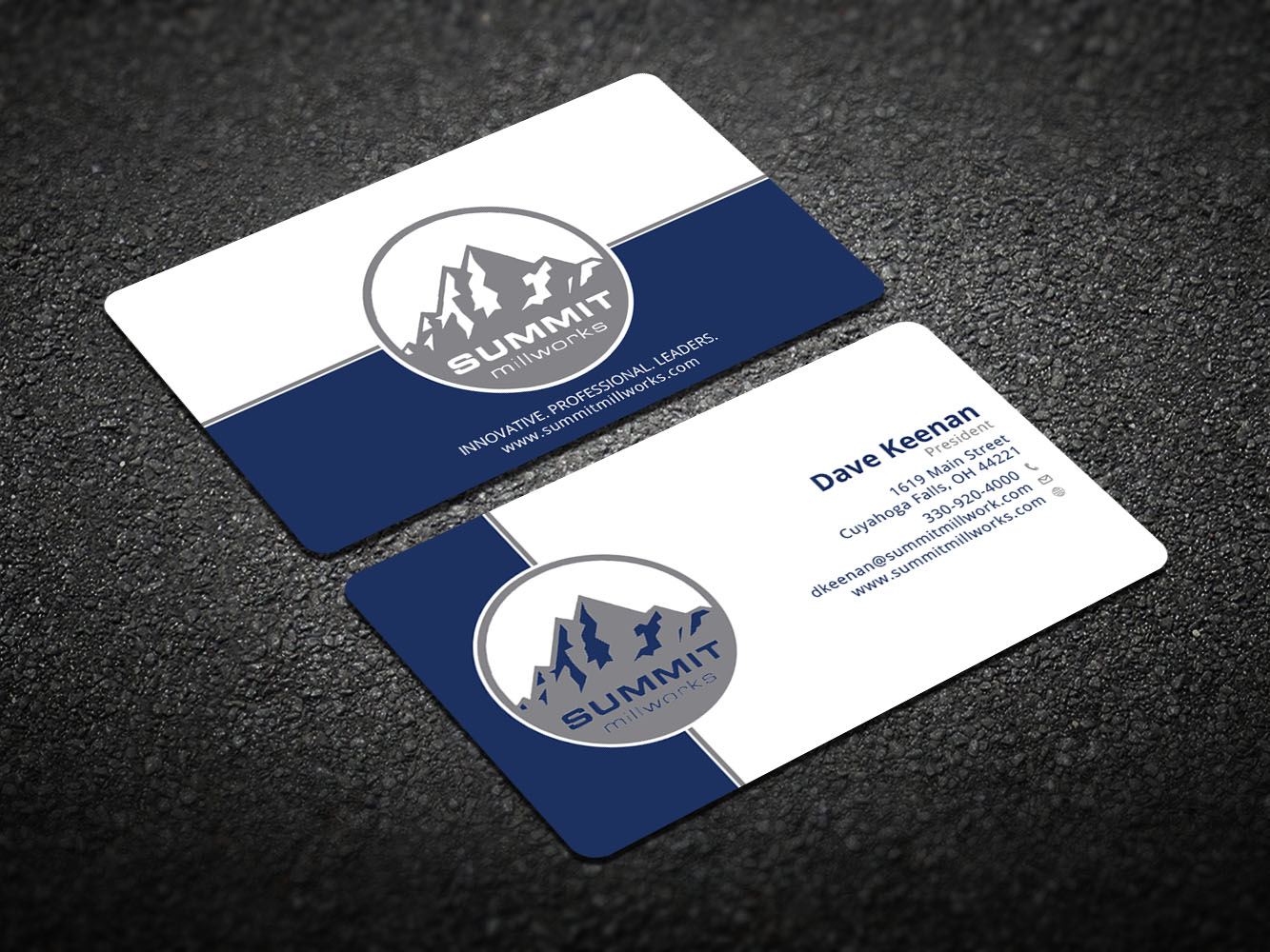 Business Card Design by Verified artistry for Summit millworks  | Design #10187452