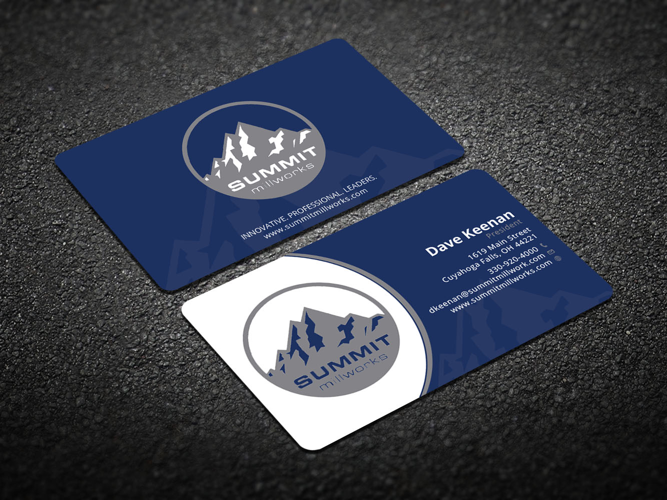 Business Card Design by Verified artistry for Summit millworks  | Design #10187457