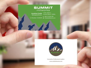 Business Card Design by Creations Box 2015 for Summit millworks  | Design: #10162951
