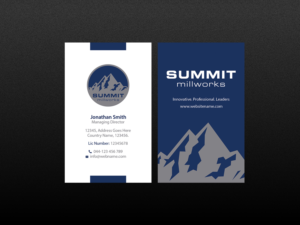 Business Card Design by Creations Box 2015 for Summit millworks  | Design: #10162955