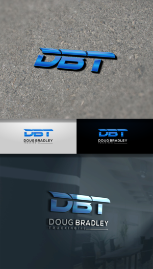 Logo Design by jenggot_merah_ for DOUG BRADLEY TRUCKING INC. | Design: #10220715