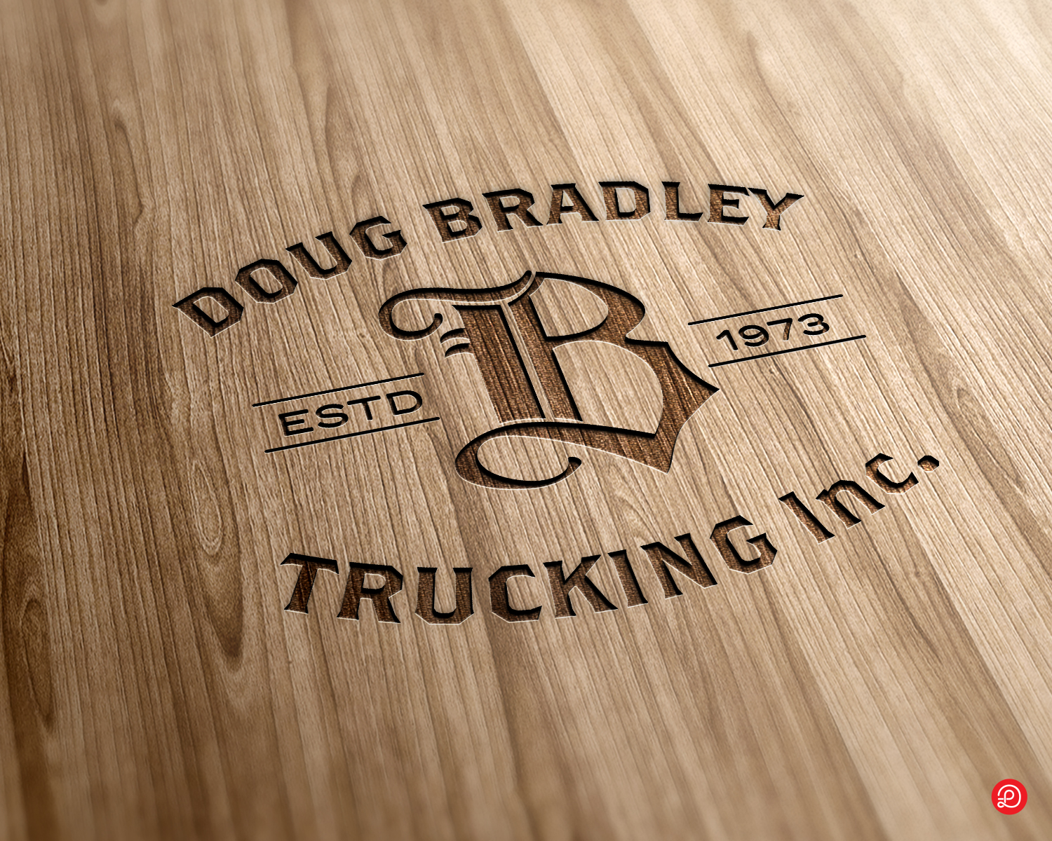 Logo Design by lasko for DOUG BRADLEY TRUCKING INC. | Design #10184189