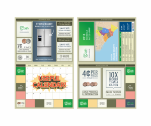 Cash Calendar - Schedule Rates and Map Flyer | Flyer Design by nadhisa87