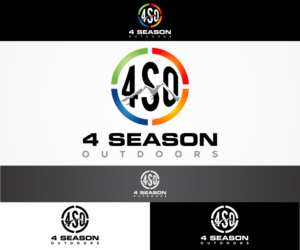 Logo Design by sangeloenriquez for 4 Season Outdoors  | Design: #10172809