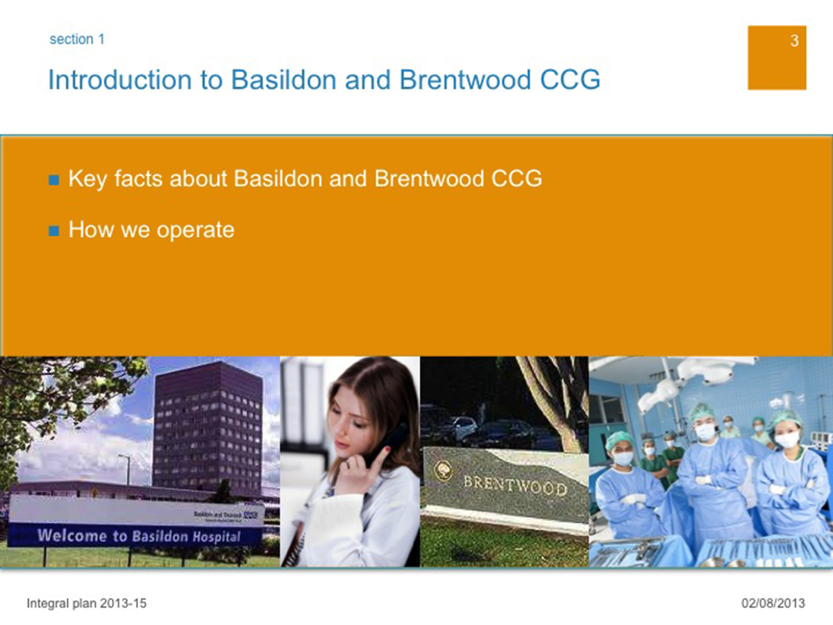 PowerPoint Design by am design for NHS Basildon & Brentwood CCG | Design #2170730