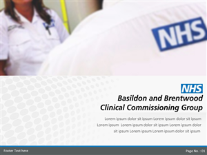 PowerPoint Design by Best Design Hub for NHS Basildon & Brentwood CCG | Design: #2157532