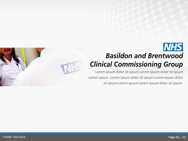 PowerPoint Design by Best Design Hub for NHS Basildon & Brentwood CCG | Design #2167823