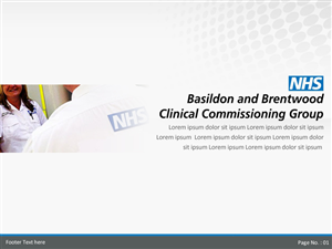 PowerPoint Design by Best Design Hub for NHS Basildon & Brentwood CCG | Design: #2167823