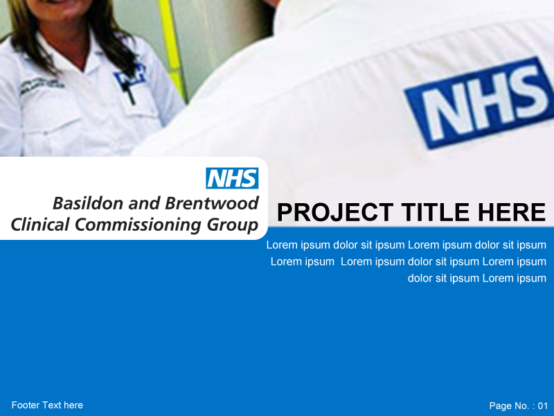 PowerPoint Design by Best Design Hub for NHS Basildon & Brentwood CCG | Design #2169339