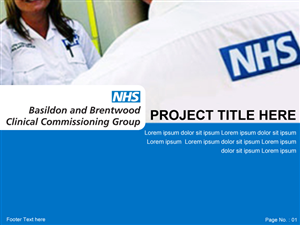 PowerPoint Design by Best Design Hub for NHS Basildon & Brentwood CCG | Design: #2169339