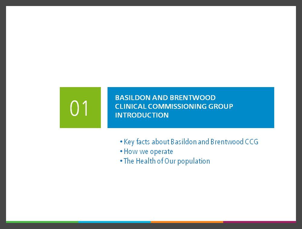 PowerPoint Design by Purpletouch for NHS Basildon & Brentwood CCG | Design #2206780